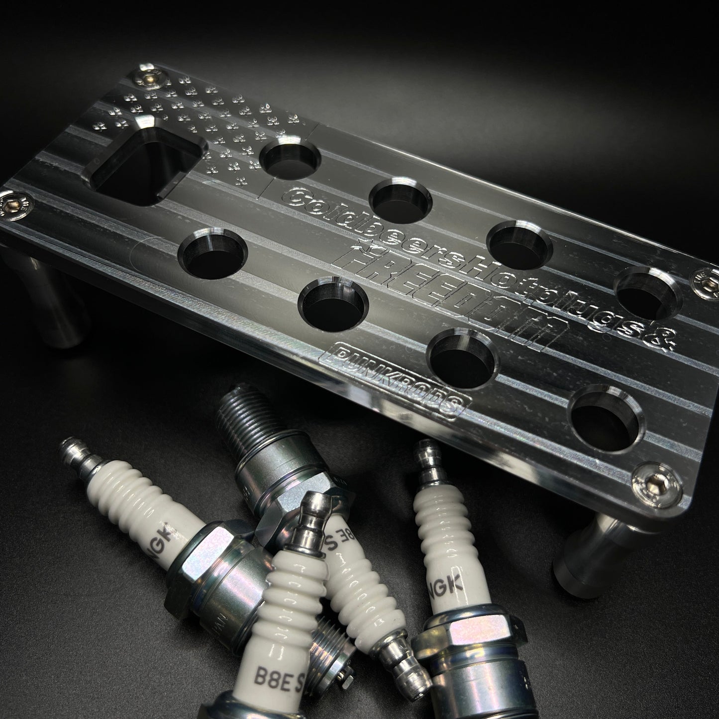 Spark Plug Holder and Bottle Opener FREEDOM EDITION