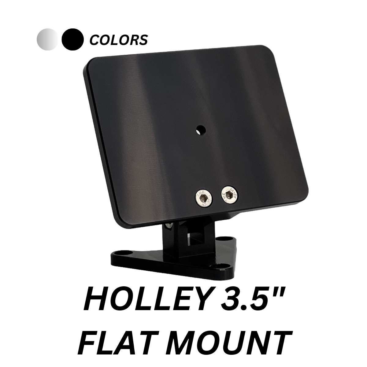 Holley 3.5” display Flat Mount