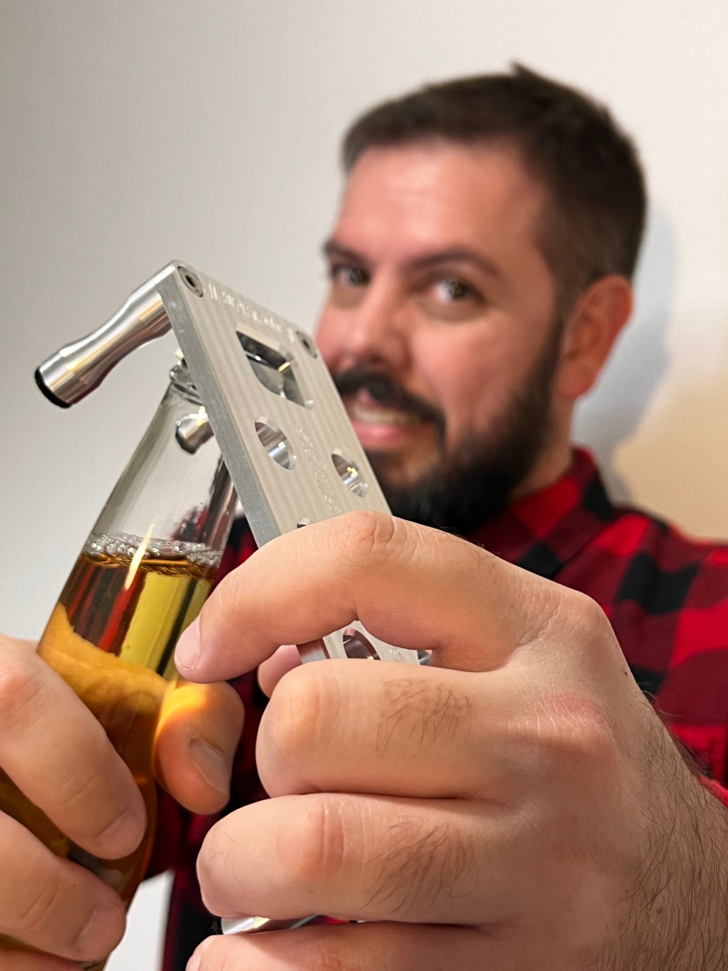 Spark Plug Holder and Bottle Opener